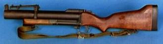 Photo of the M79 Grenade Launcher.